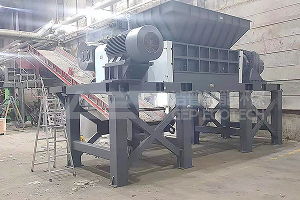 造紙廠垃圾破碎機設(shè)備，造紙廠絞繩處理工藝流程介紹