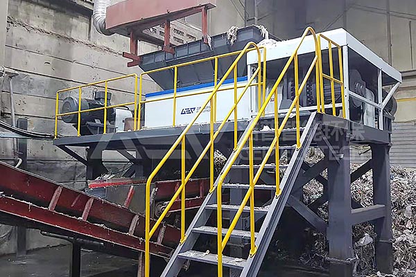 造紙廠垃圾破碎機設(shè)備，造紙廠絞繩處理工藝流程介紹