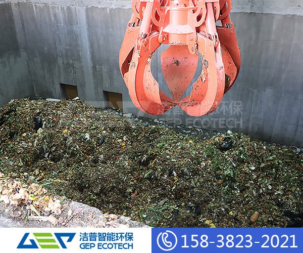 濕垃圾脫水破碎預(yù)處理,有機(jī)垃圾預(yù)處理工藝流程
