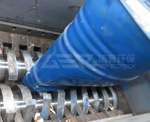 金屬破碎機(jī)撕碎效果這么好工作原理是什么